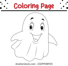 Ghost coloring stock photos and pictures