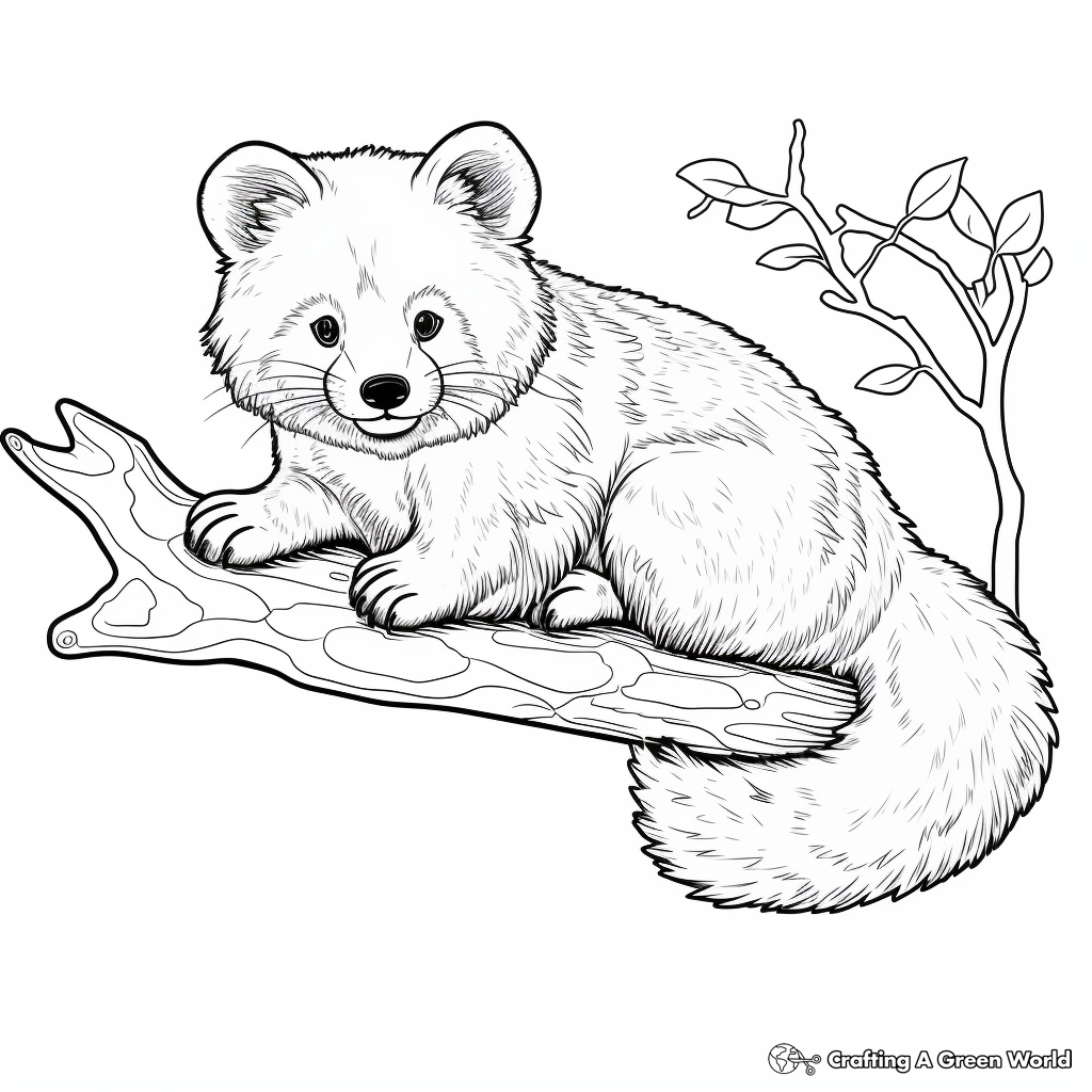Panda for adults coloring pages