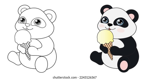 Panda color images stock photos d objects vectors