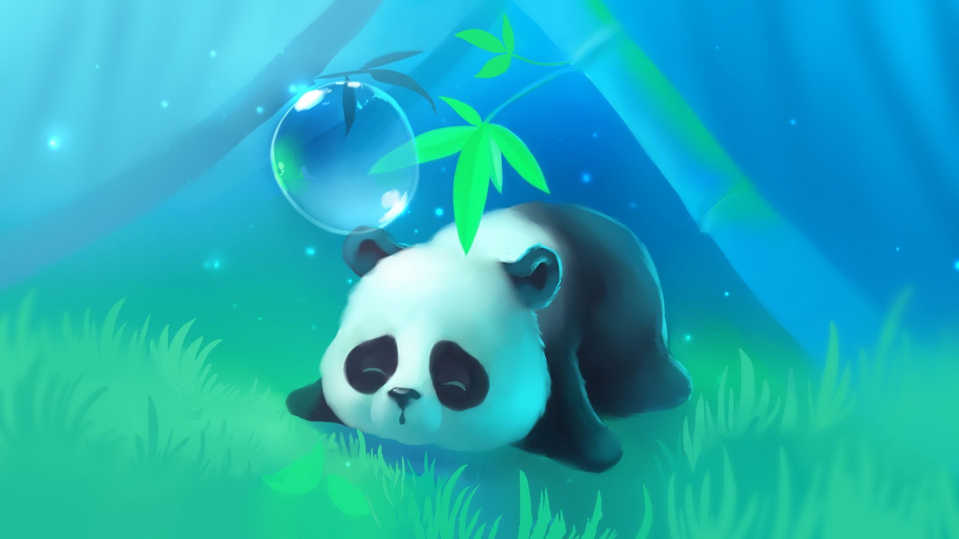 Cute panda desktop wallpapers