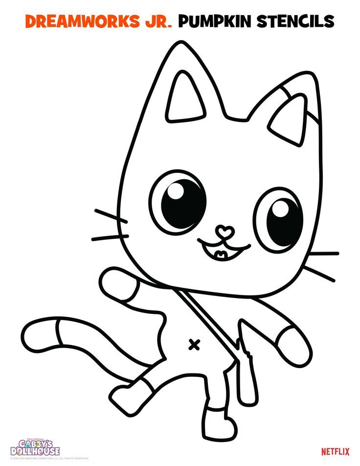 Pin by daria zwierzychowska on projekty do wyprãbowania cat doll cat party cat coloring page