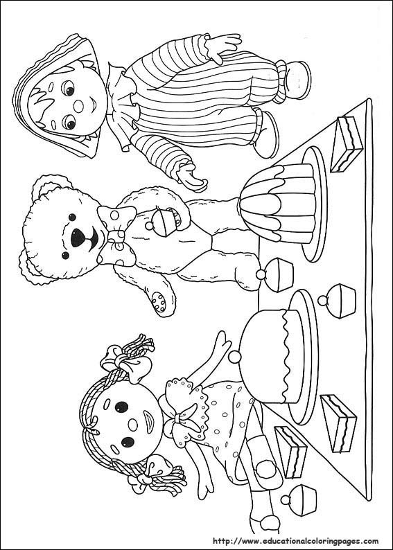 Andy pandy coloring pages