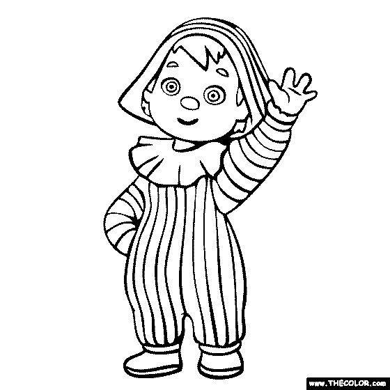 Faous people online coloring pages