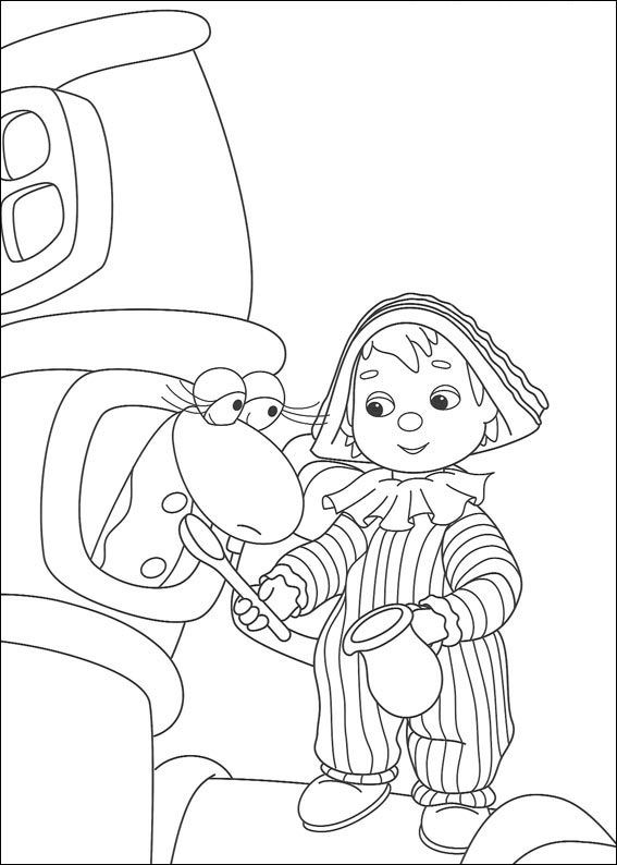 Best andy pandy coloring pages for kids