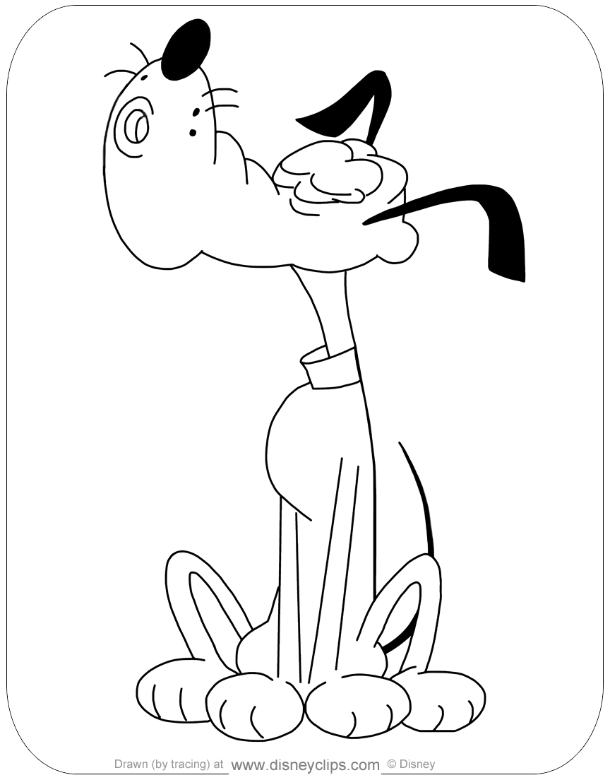Chip n dale park life coloring pages