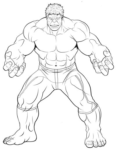 Updated avengers coloring pages