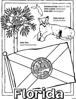 Us states free coloring pages