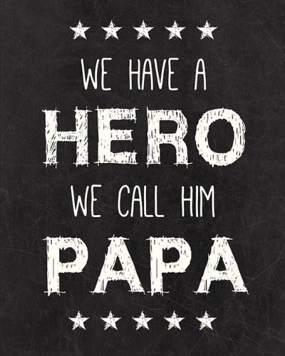 We have a hero we call him papa bag