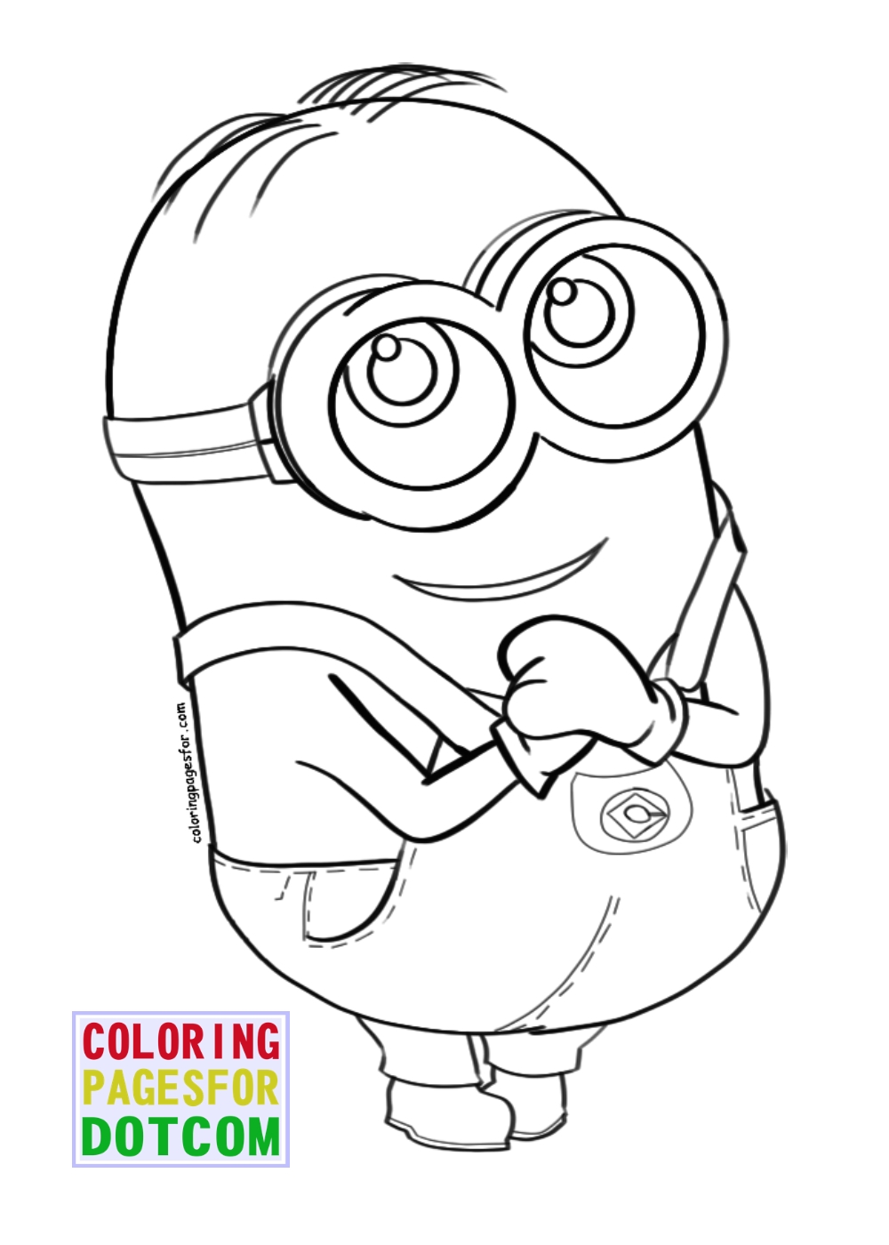 Minions coloring pages by blackartist on