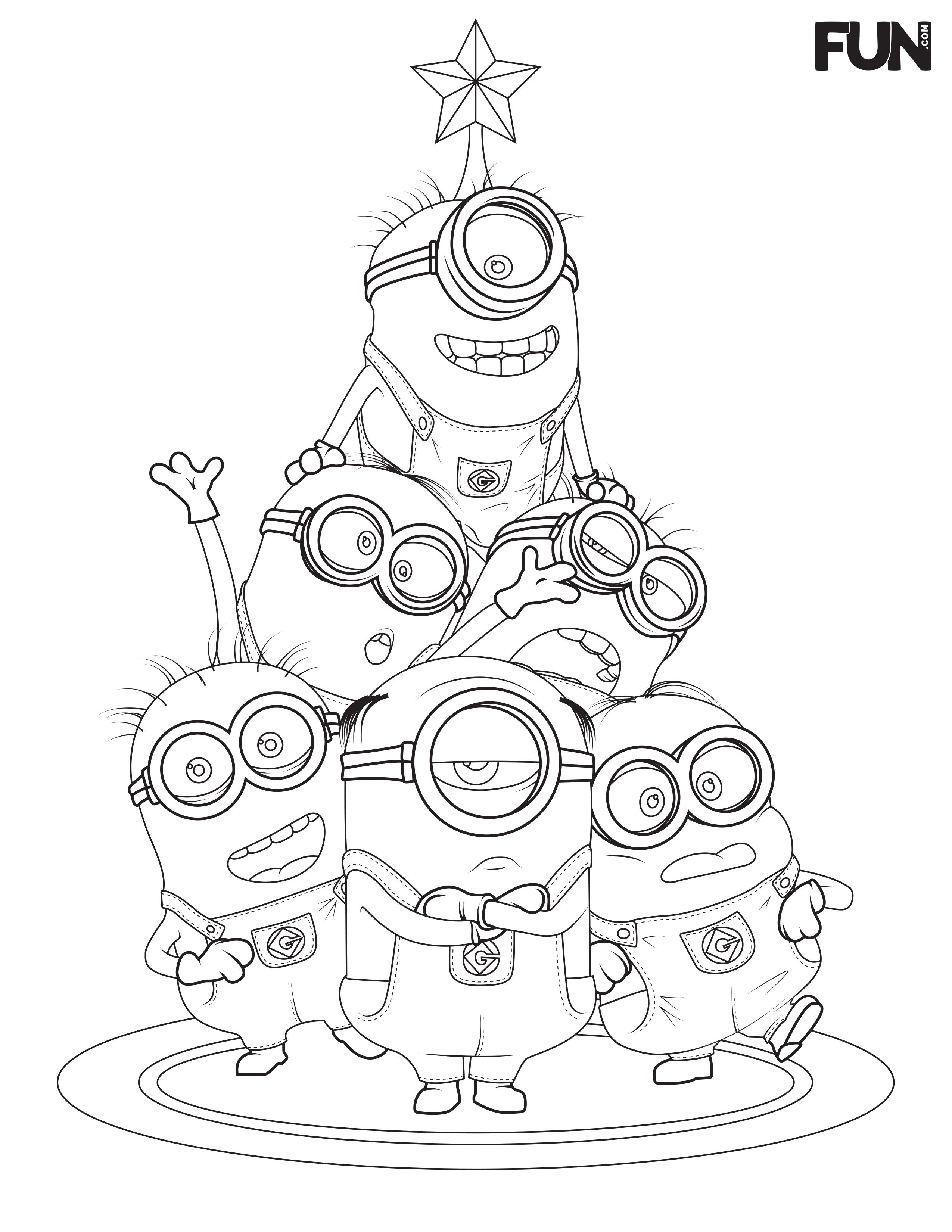 Holiday coloring pages printables