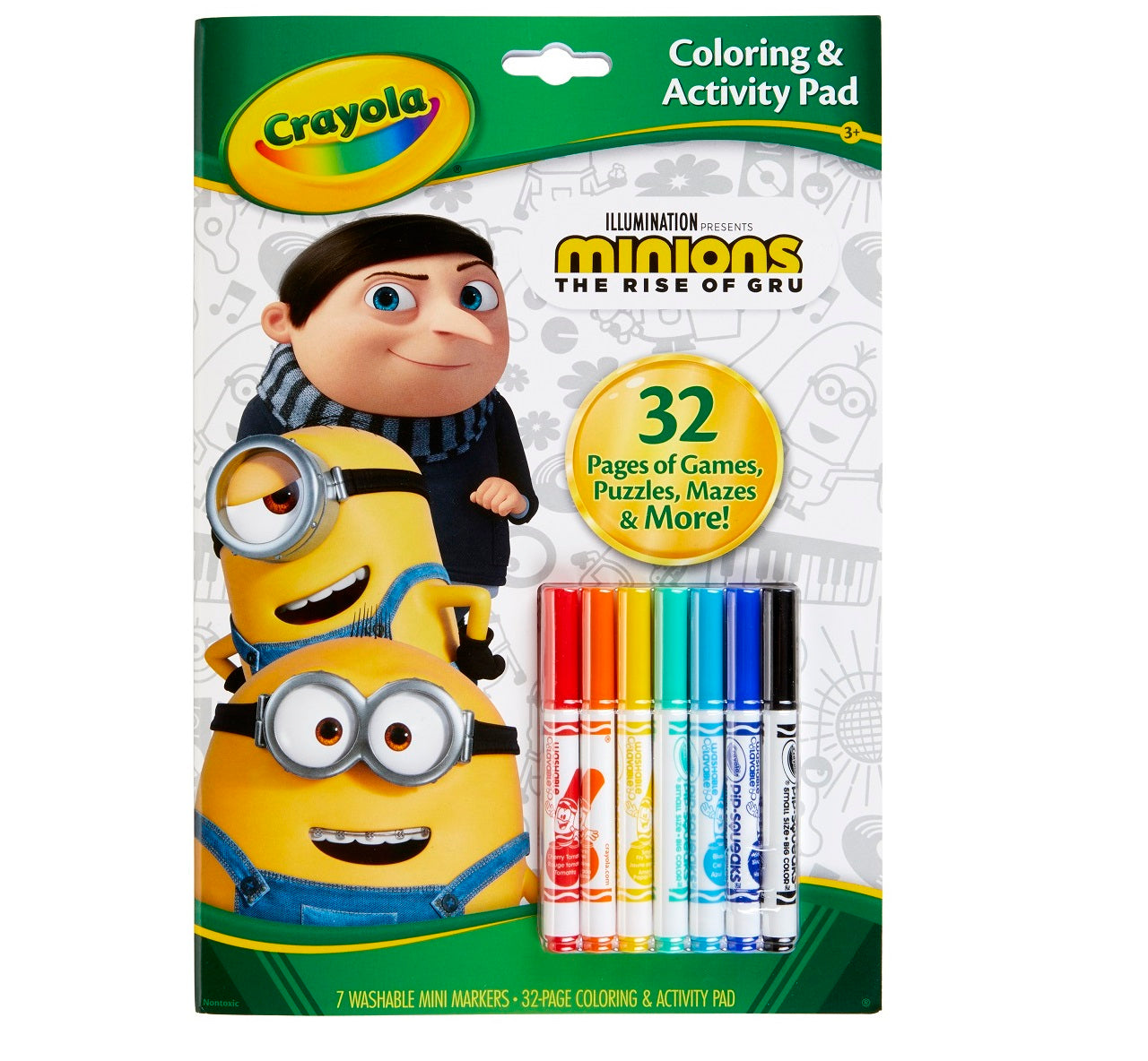 Crayola minion colour and activity book â popular online singapore