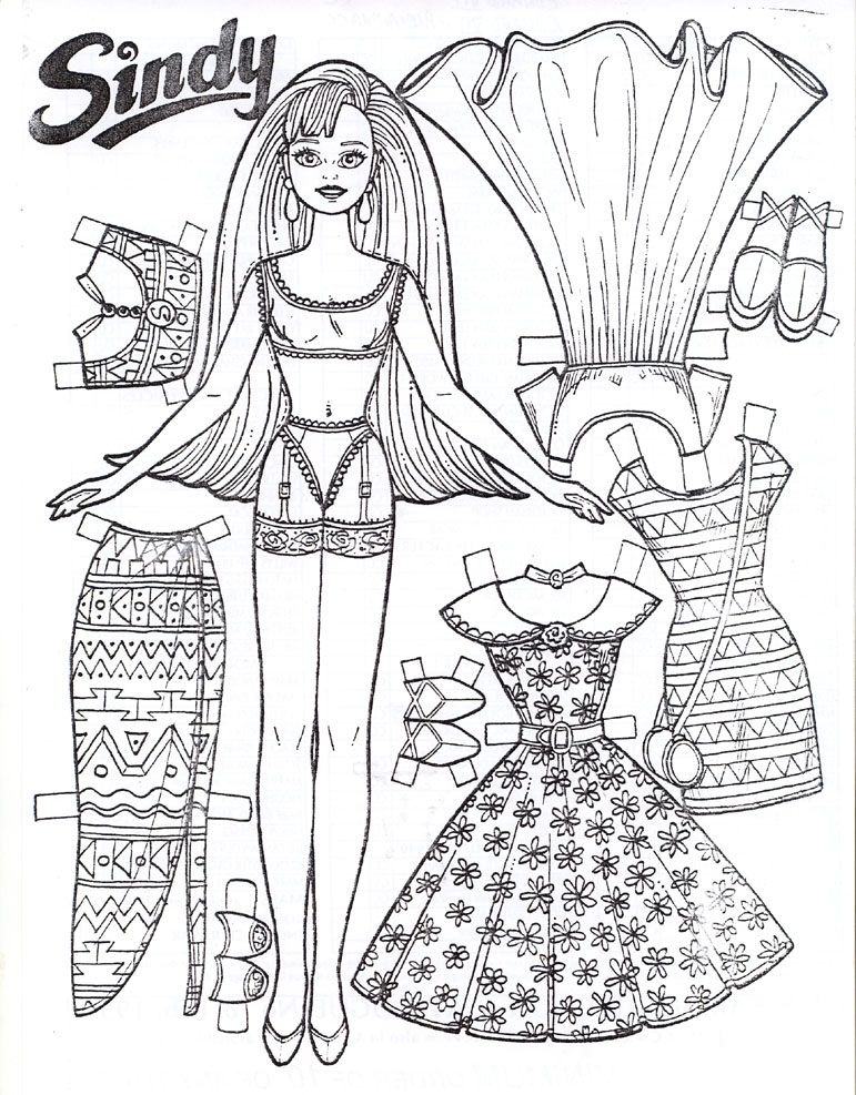 Free printable paper doll coloring pages for kids free printable paper dolls paper dolls clothing barbie paper dolls