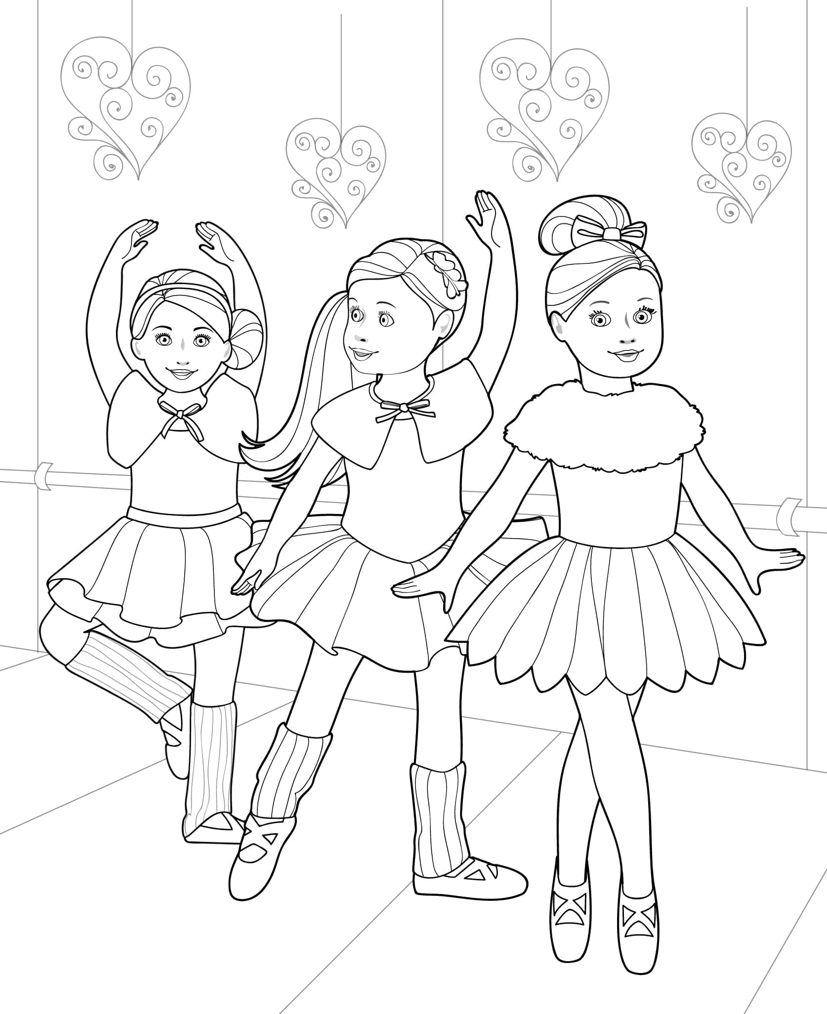 Doll coloring pages for girls our generation