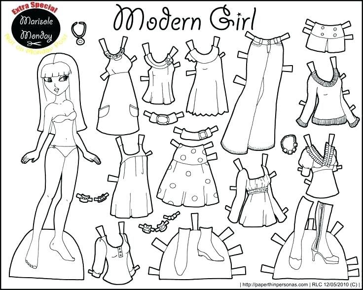 Paper doll coloring pages paper doll clothes template dolls coloring pages pin drawn house sheet paper doâ paper doll template paper dolls printable paper dolls