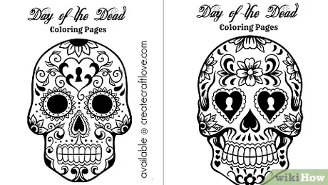 How to make a day of the dead mask with pictures