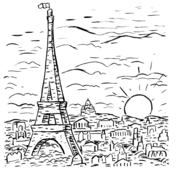 Paris coloring pages free coloring pages