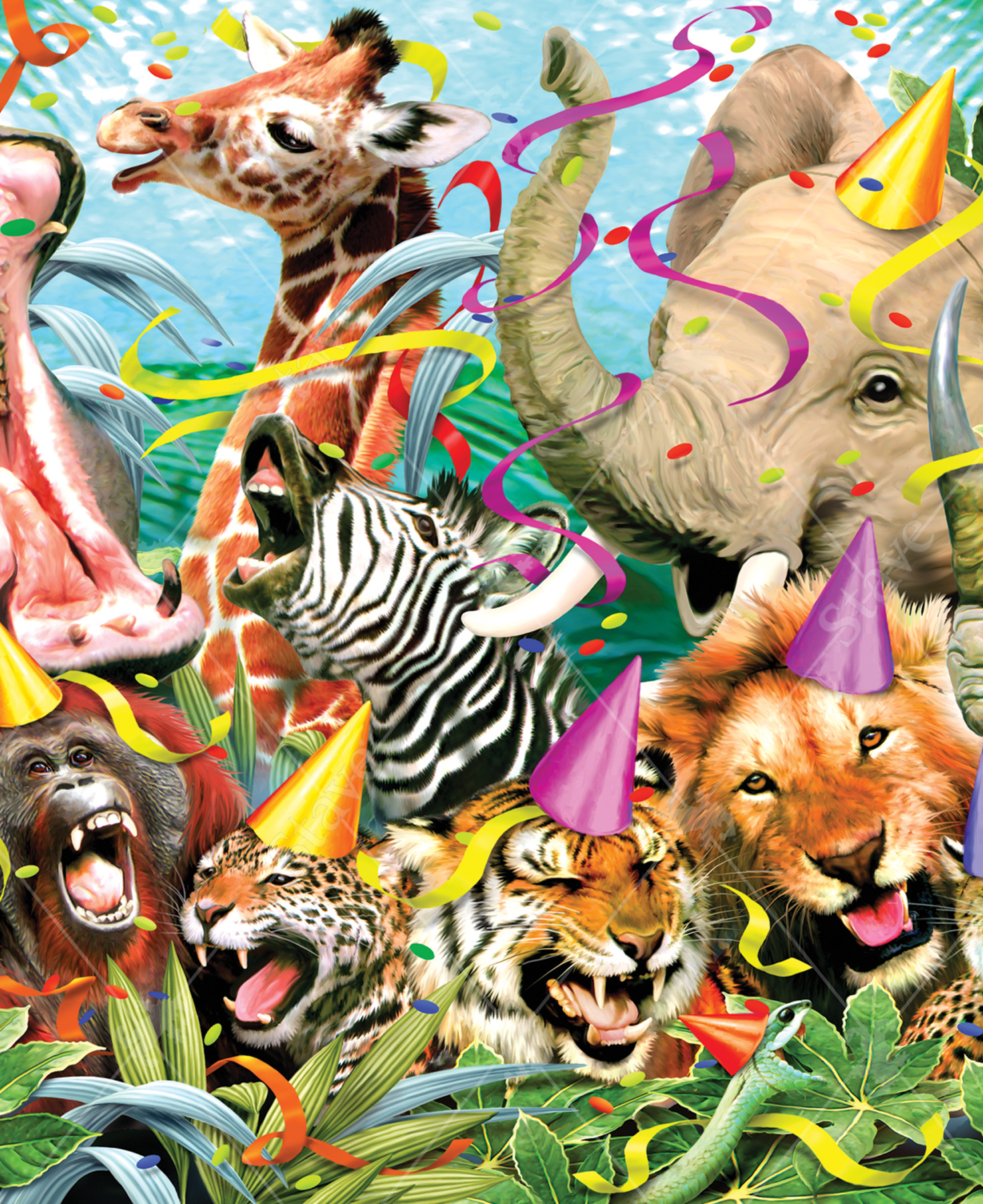 Party animals a traditional puzzle