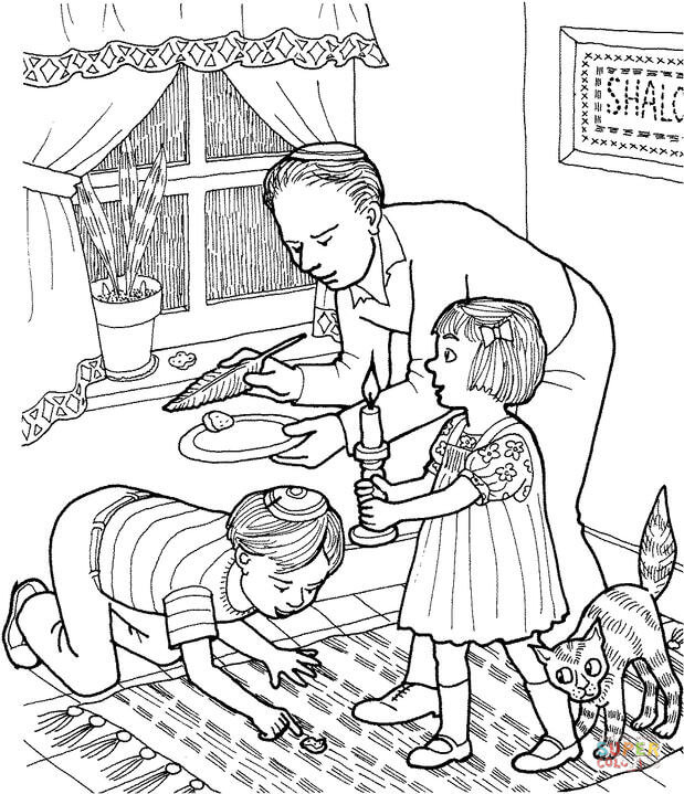 Bread for passover coloring page free printable coloring pages