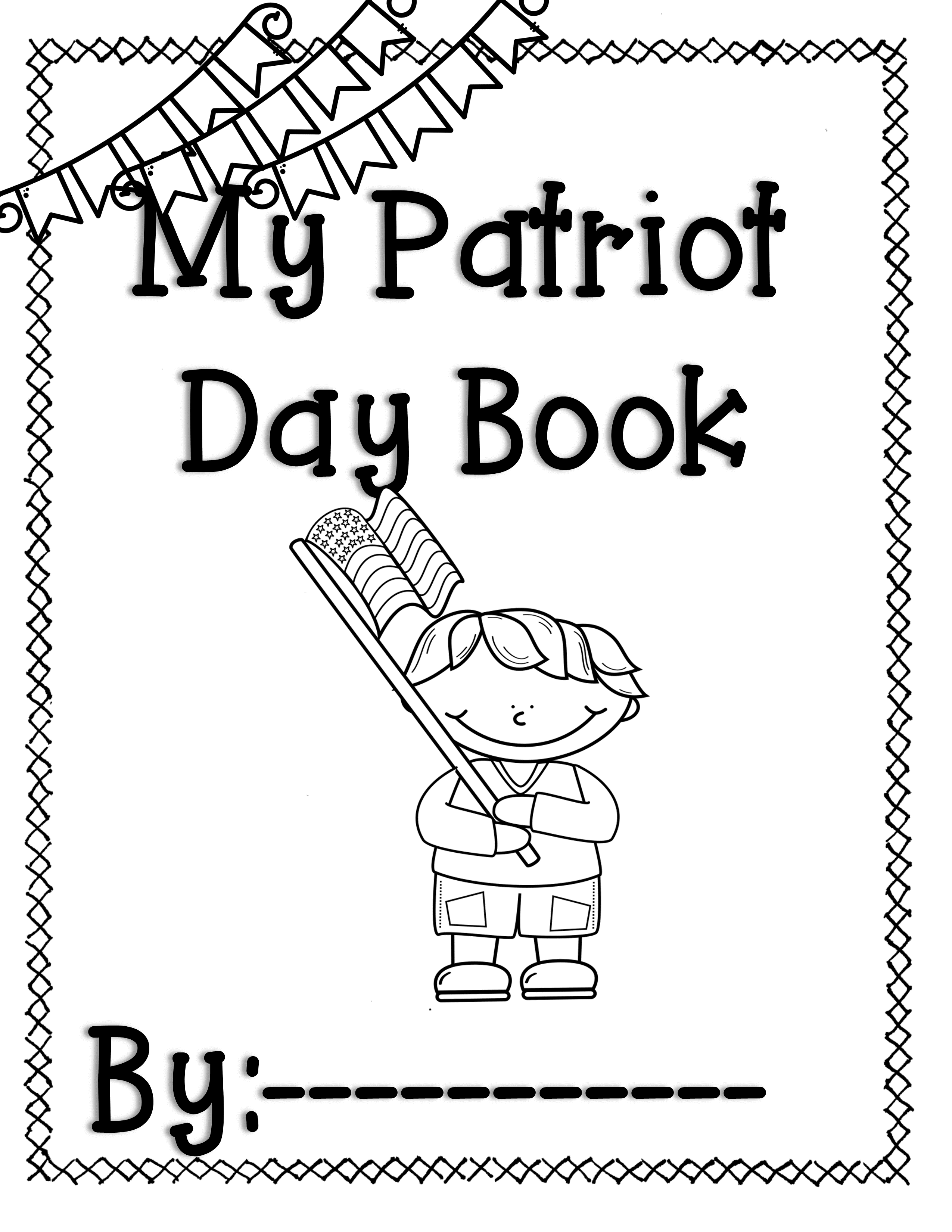 Patriot day printable book for primary grades september made by teachers