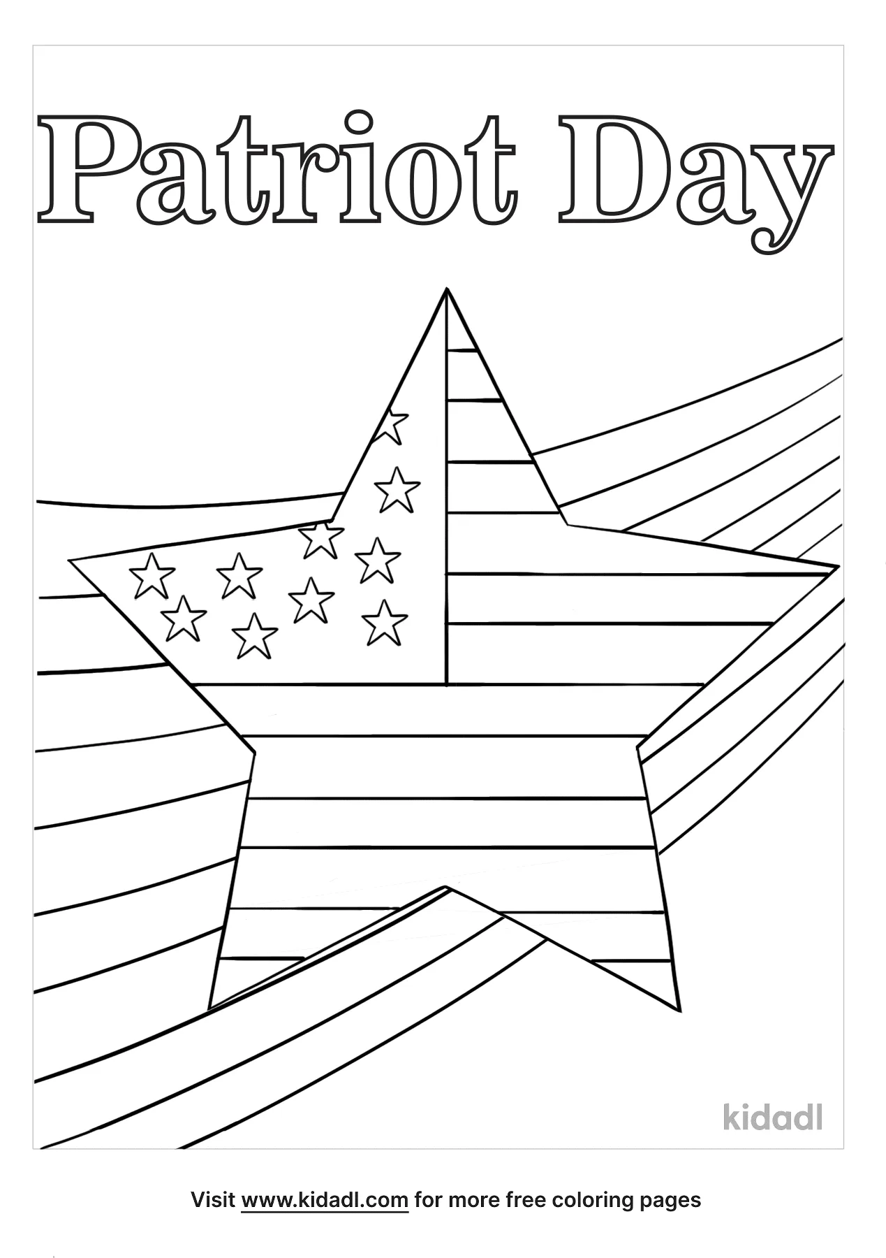Free patriot day coloring page coloring page printables
