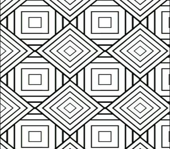 Free easy to print pattern coloring pages