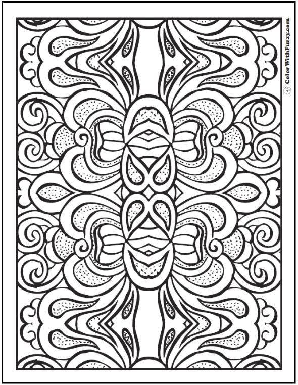 Pattern coloring pages â digital coloring pages for kids and adults