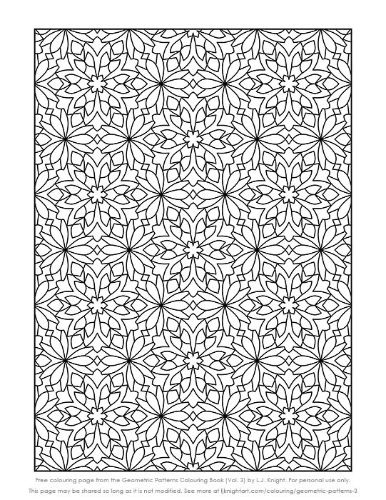 Free printable pattern colouring page for adults geometric coloring pages pattern coloring pages coloring pages