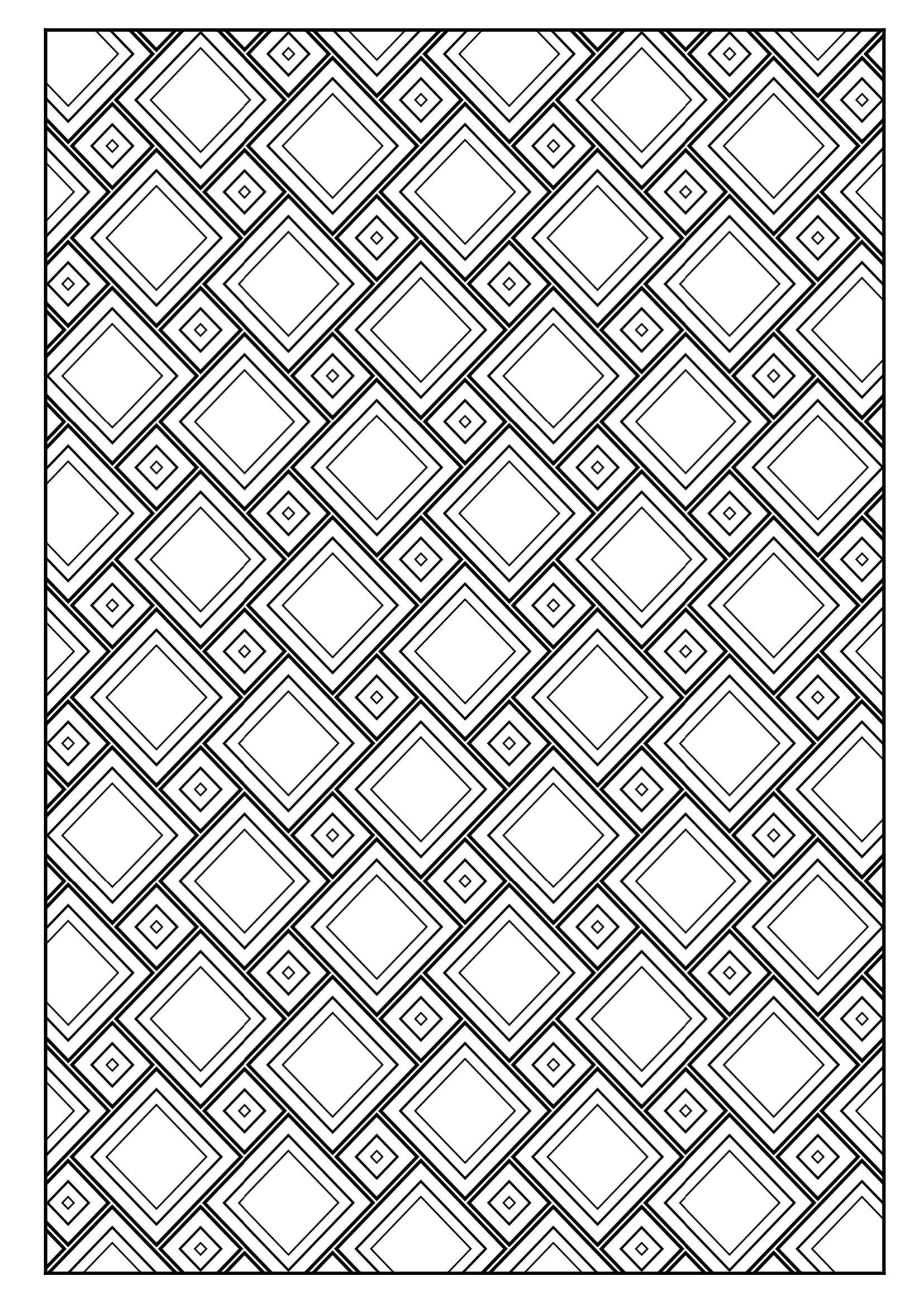 Set of printable coloring pages with geometric designs kids and adults coloring pages patterns relaxing activity stress relief vol