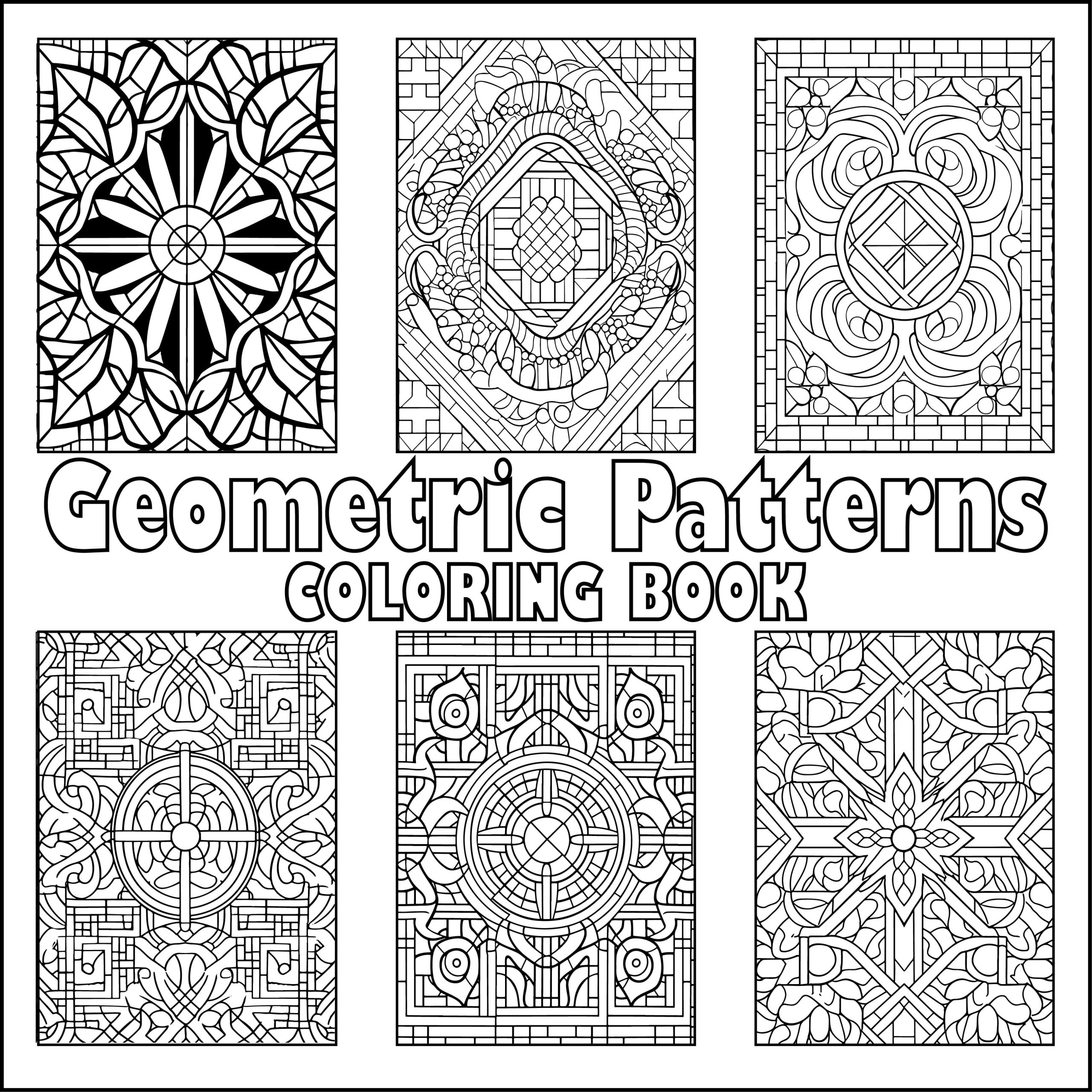 Geometric patterns coloring book geometric patterns coloring pages made by teachers