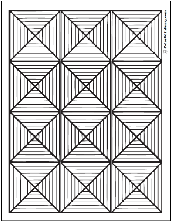 Pattern coloring pages â digital coloring pages for kids and adults