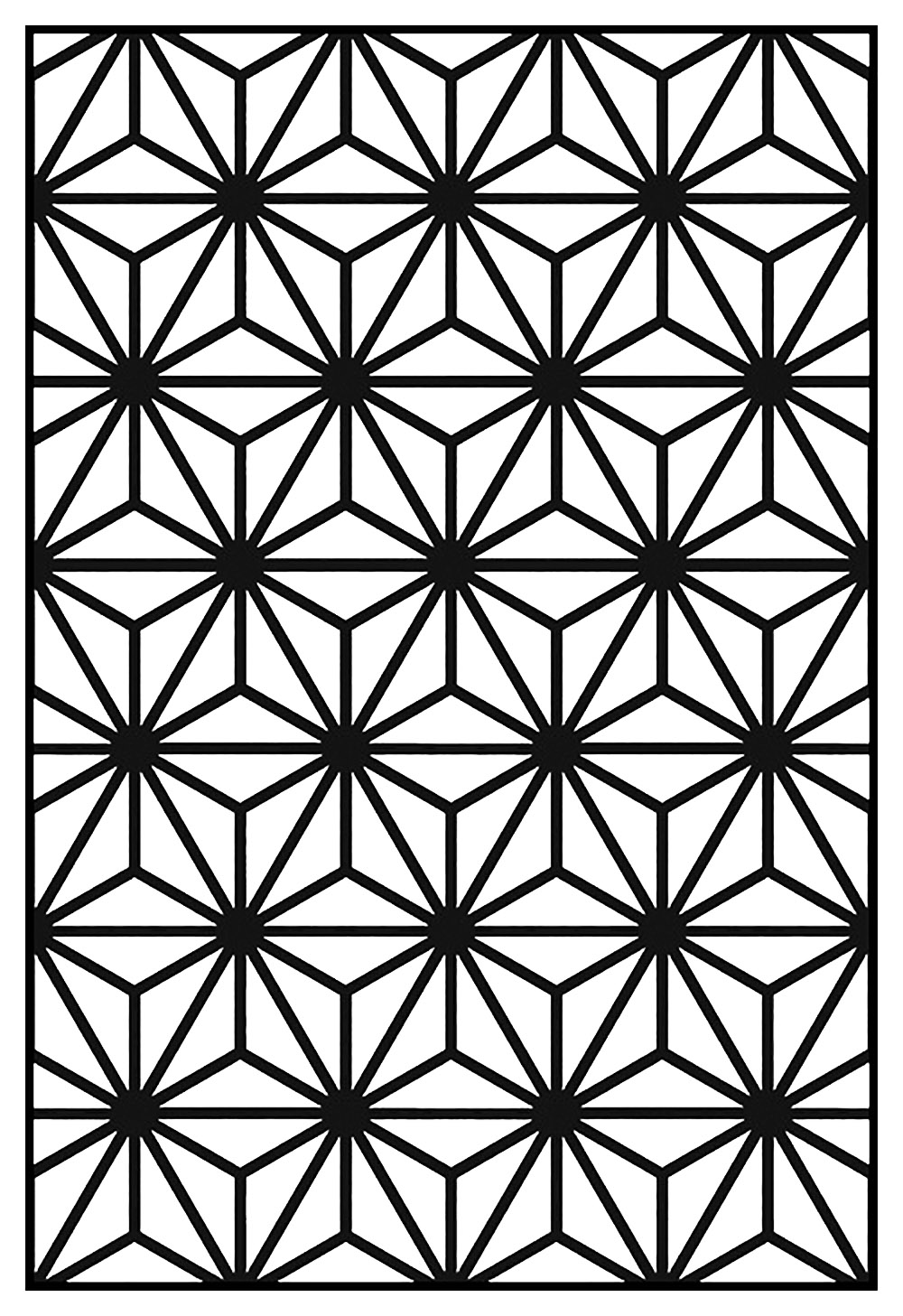 Geometric patterns art deco
