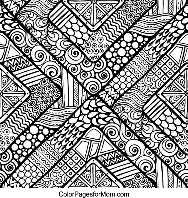Doodles advanced coloring page pattern coloring pages zentangle patterns doodle patterns