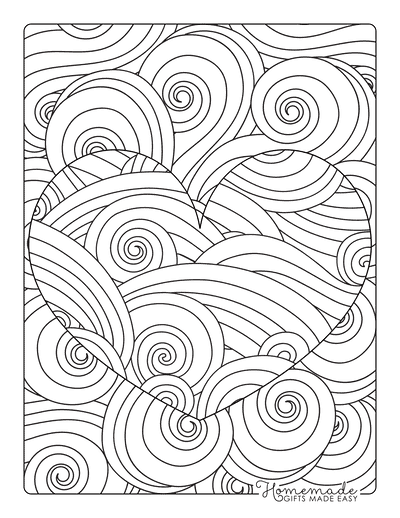 Adult coloring pages to print for free color palettes for valentines day pdf printable color guide