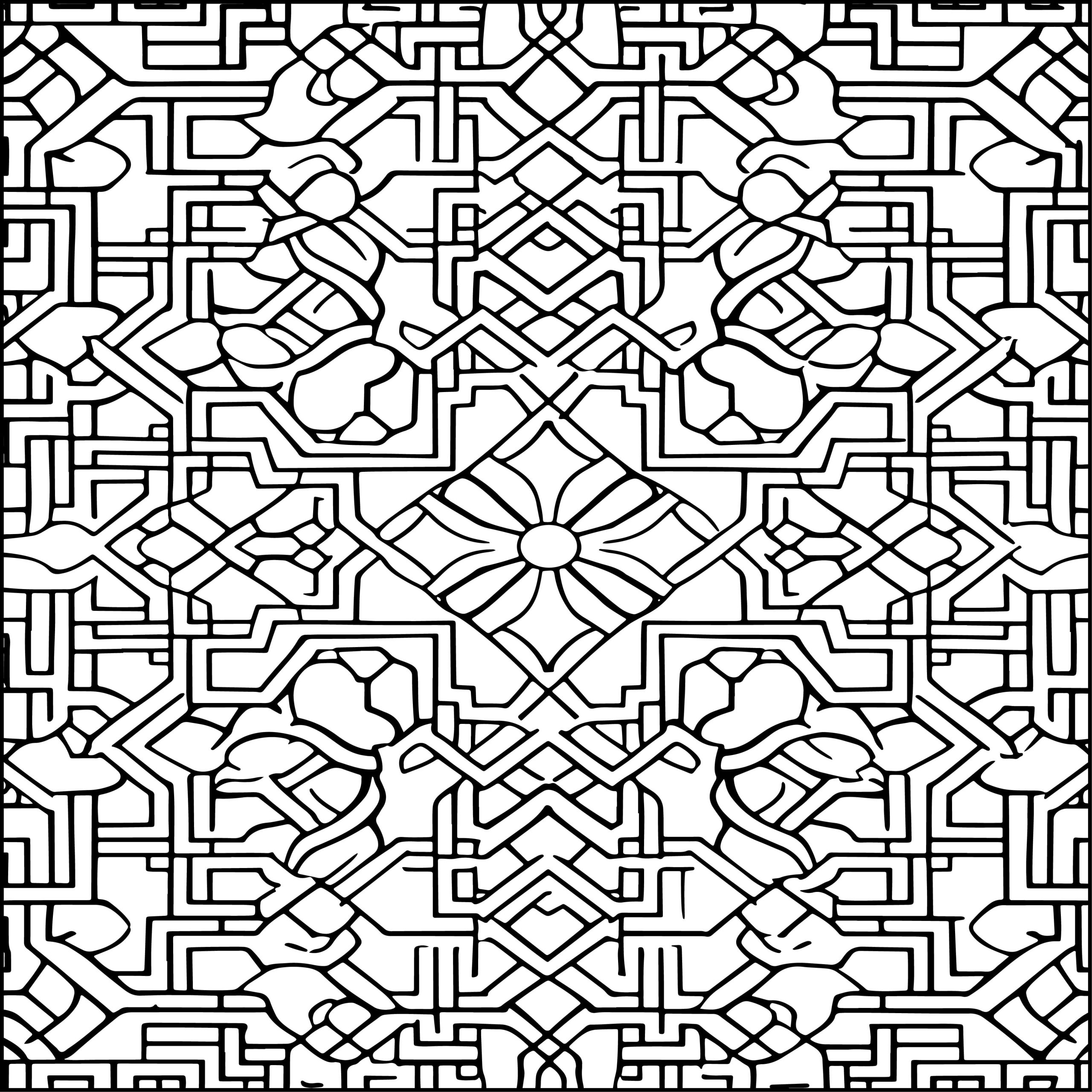 Geometric patterns coloring book geometric patterns coloring pages made by teachers