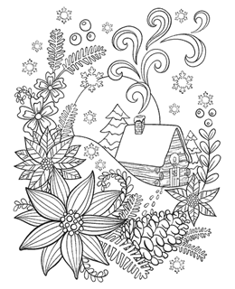 Intricate designs free coloring pages