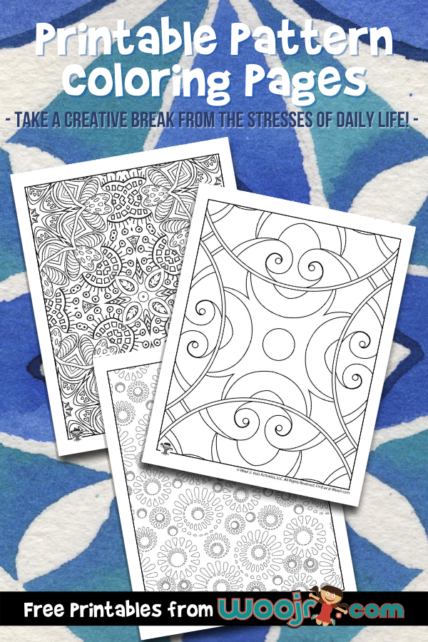 Printable pattern coloring pages woo jr kids activities childrens publishing