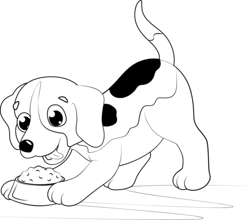 Dogs coloring pages free coloring pages