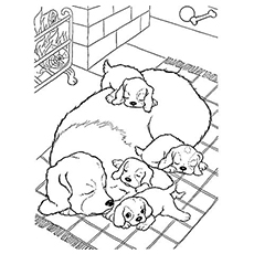 Top free printable puppy coloring pages online