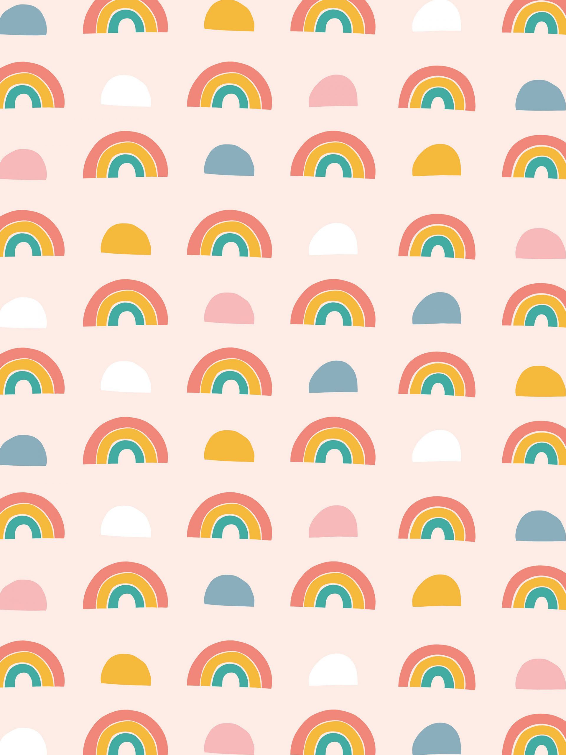 Rainbow patterned desktop tablet and phone wallpaper rainbow wallpaper backgrounds pretty phone wallpaper rainbow wallpaper