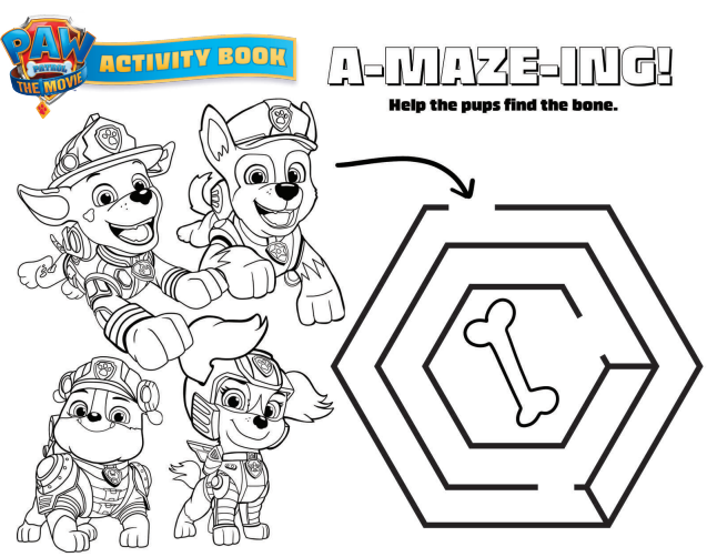 Free printable paw patrol coloring pages updated for