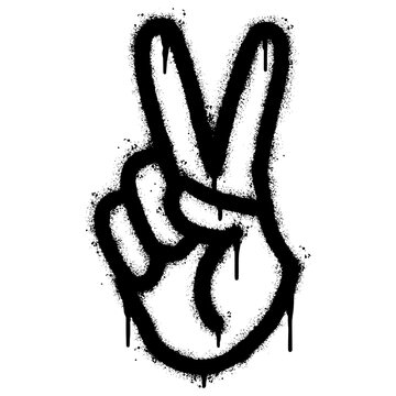 Peace sign hand images â browse photos vectors and video