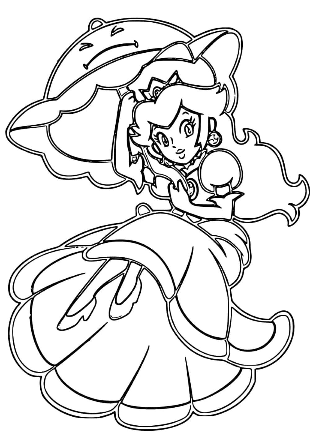 Princess peach coloring pages embrace creative excellence