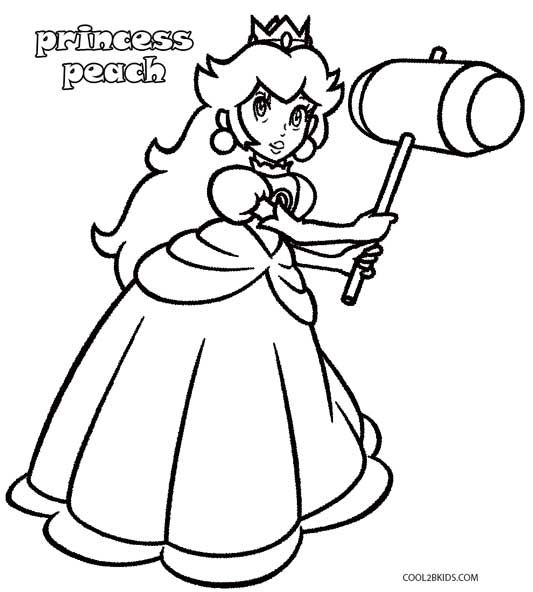 Printable princess peach coloring pages for kids coolbkids princess coloring pages coloring pages super mario coloring pages