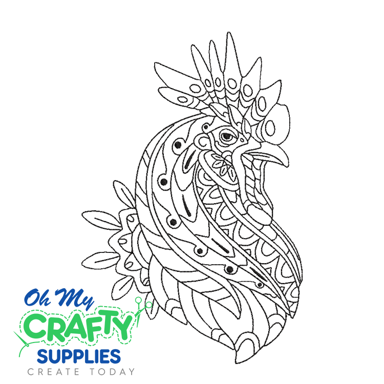 Henna peacock embroidery design â oh my crafty supplies inc