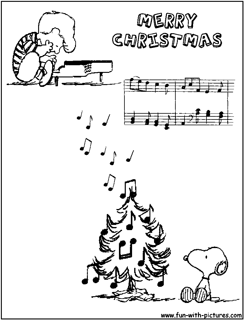 Peanuts coloring pages