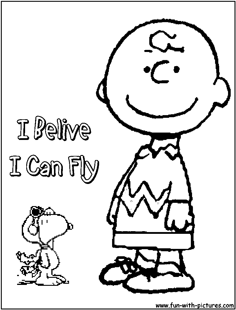 Peanuts coloring pages
