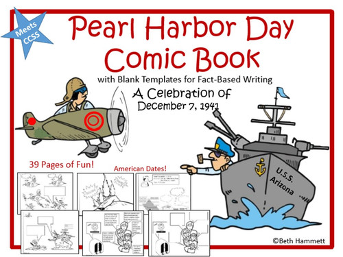Pearl harbor ic book and activities bundle
