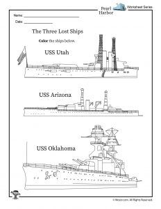 Pearl harbor ships coloring page woo jr kids activities childrens publishing pearl harbor pearl harbor day pearl harbor attack
