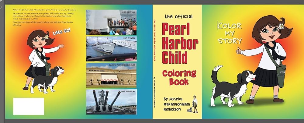Pearl harbor child coloring book dorinda makanaonalani nicholson books