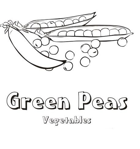 Coloring pages peas coloring pages for adults
